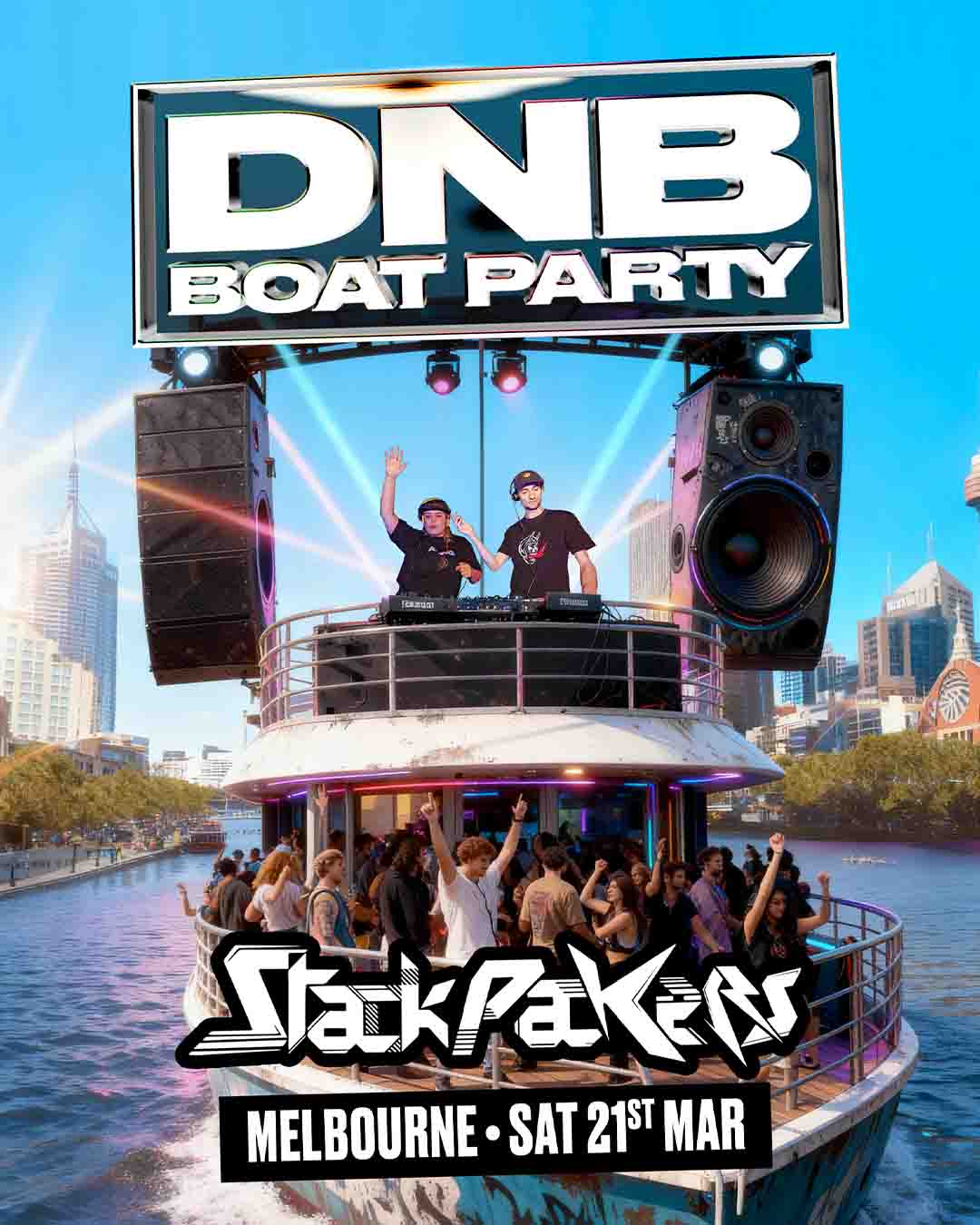 Like It Love It Events Presents: DnB Boat Party, Melbourne Australia