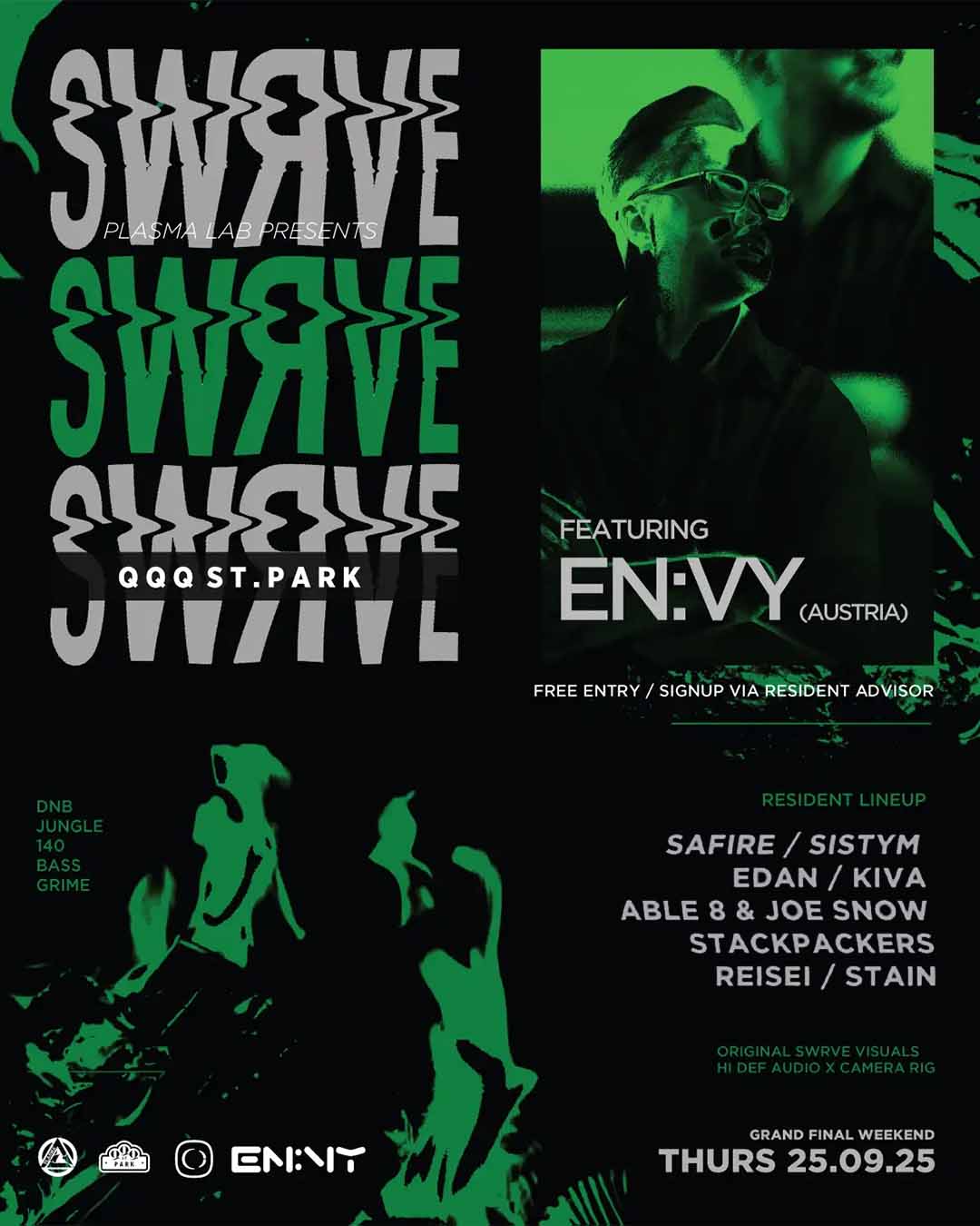 Plasma Lab Presents SWRVE featuring EN:VY