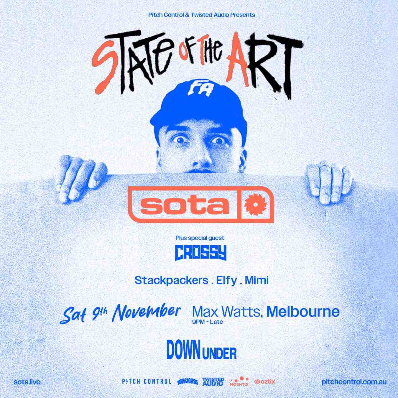Pitch Control and Twisted Audio Present SOTA and Crossy at Max Watts